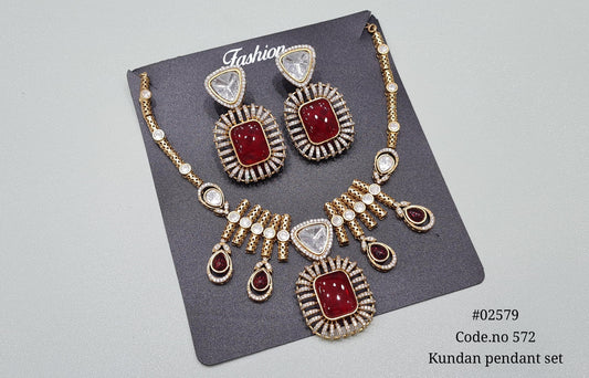 Kundan necklace 02579