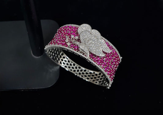 Celestia Petal Cuff 08251 - KRISHNA'S SWETA JEWELLERY