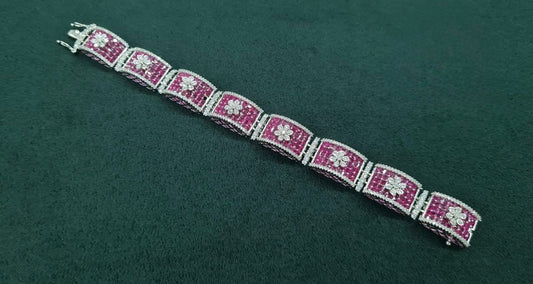 Cz Bracelet 05168 - KRISHNA'S SWETA JEWELLERY