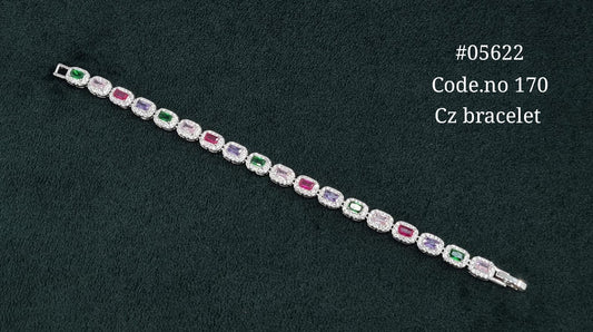 Cz Bracelet 05622 - KRISHNA'S SWETA JEWELLERY