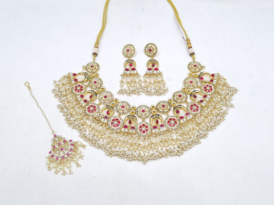 Heritage Bride Set 04725 - KRISHNA'S SWETA JEWELLERY