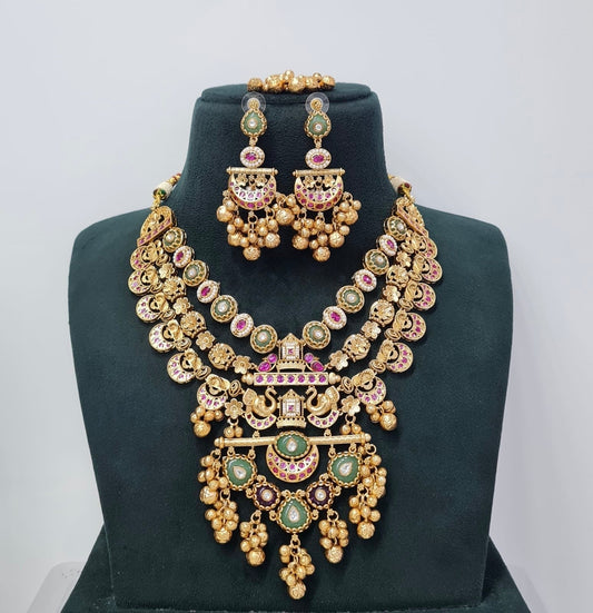 Heritage Long 06836 - KRISHNA'S SWETA JEWELLERY