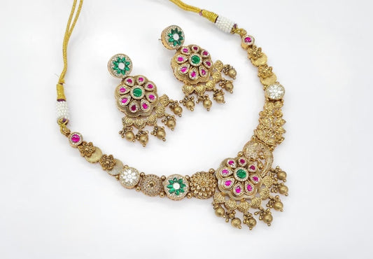 Heritage Necklace 05584 - KRISHNA'S SWETA JEWELLERY