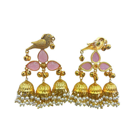 Kashmiri Earrings 06835 - KRISHNA'S SWETA JEWELLERY