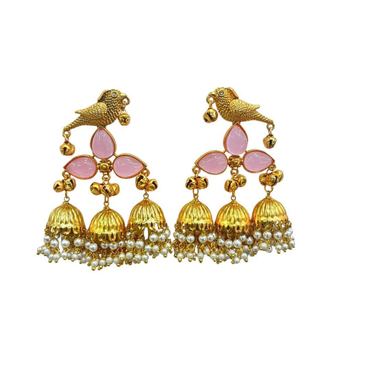 Kashmiri Earrings 06835 - KRISHNA'S SWETA JEWELLERY