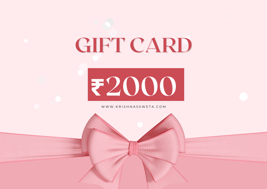 Krishna's Sweta Gift card - KRISHNA'S SWETA JEWELLERY