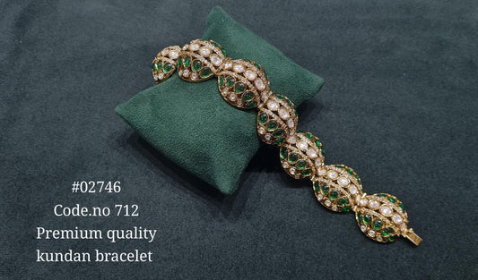 Kundan bracelet 02746 - KRISHNA'S SWETA JEWELLERY