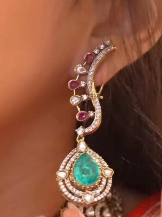 Kundan Bride Set 05679 - KRISHNA'S SWETA JEWELLERY