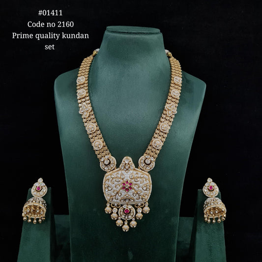 Kundan Long 01411 - KRISHNA'S SWETA JEWELLERY