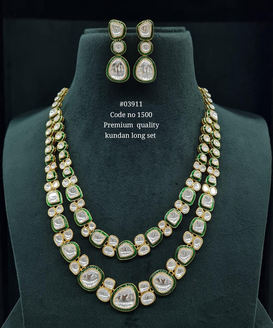 Kundan Long 03911 - KRISHNA'S SWETA JEWELLERY