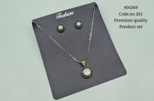 Kundan Pendant 04369 - KRISHNA'S SWETA JEWELLERY
