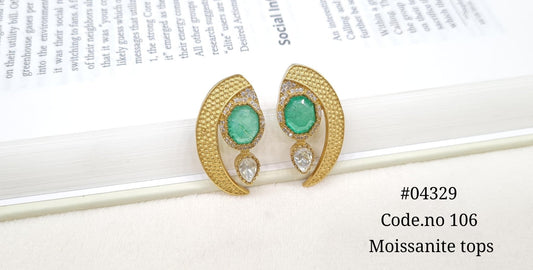 Kundan Tops 04329 - KRISHNA'S SWETA JEWELLERY