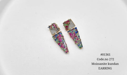 Magic Earrings 01361 - KRISHNA'S SWETA JEWELLERY