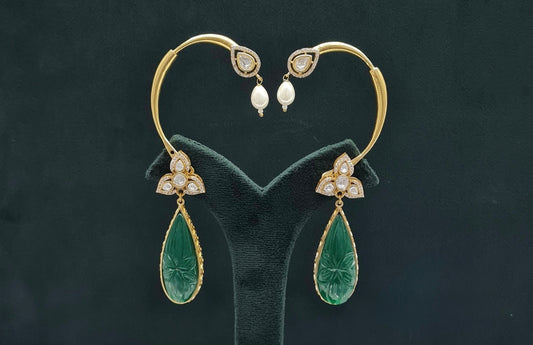 Maximalist Earcuff 08079 - KRISHNA'S SWETA JEWELLERY
