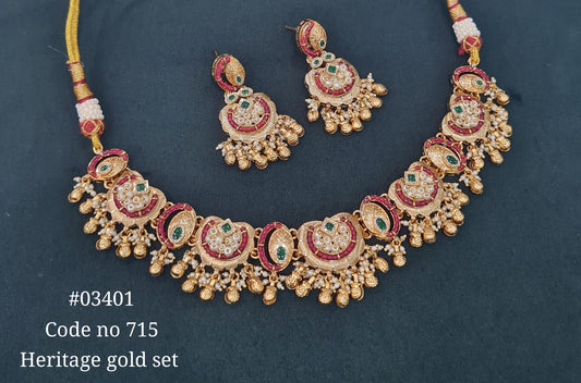 PP necklace 03401 - KRISHNA'S SWETA JEWELLERY