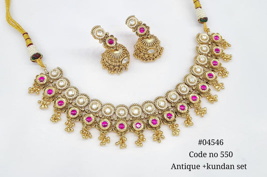 PP necklace 04546 - KRISHNA'S SWETA JEWELLERY