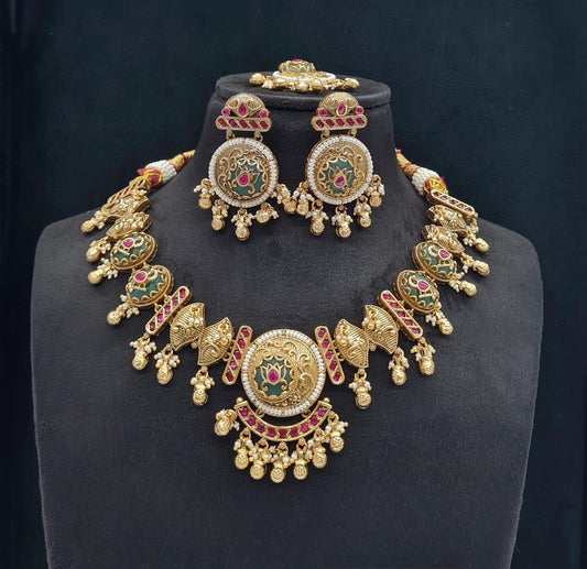 PP Necklace 05964 - KRISHNA'S SWETA JEWELLERY