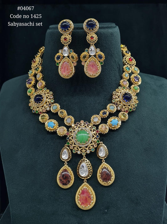 Sabyasachi Long 04067 - KRISHNA'S SWETA JEWELLERY