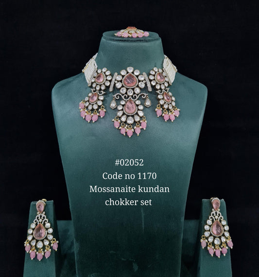 Victorian Doublet Choker 02052 - KRISHNA'S SWETA JEWELLERY