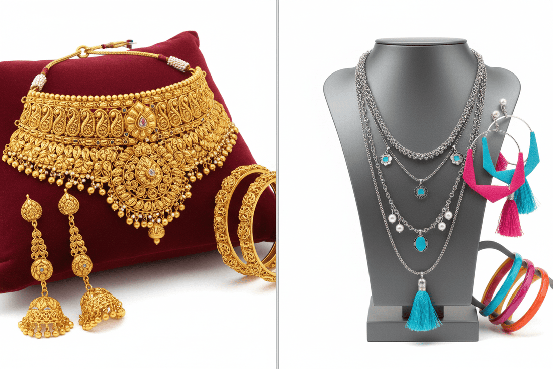 Why Smart Indian Women Are Saying No To Gold Jewellery in 2026 (And Looking Better For It) - KRISHNA'S SWETA JEWELLERY