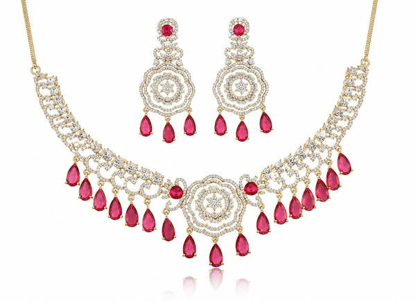 Cz Necklace 10974