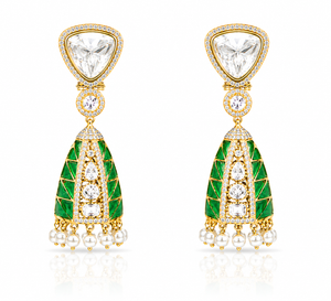 Kundan earrings 00127
