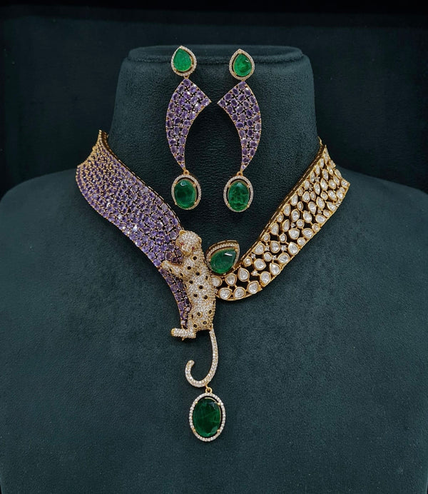 Kundan Necklace 08218