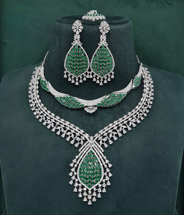 Cz Necklace 10351