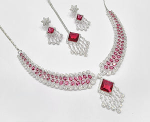 Cz Necklace 09425