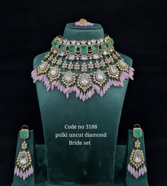 Kundan Bride Set 01329
