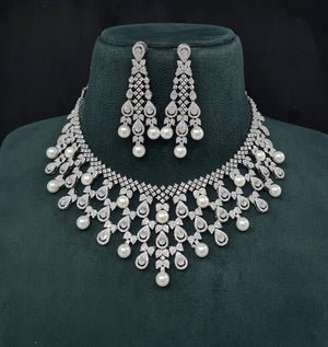 Cz Necklace 10106