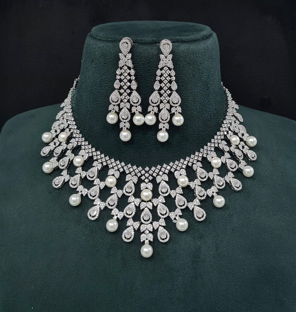 Cz Necklace 10106