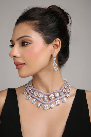 Cz Necklace 08622