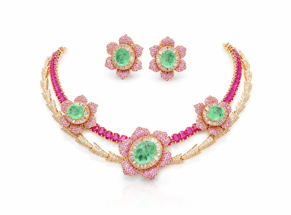Cz Necklace 10245