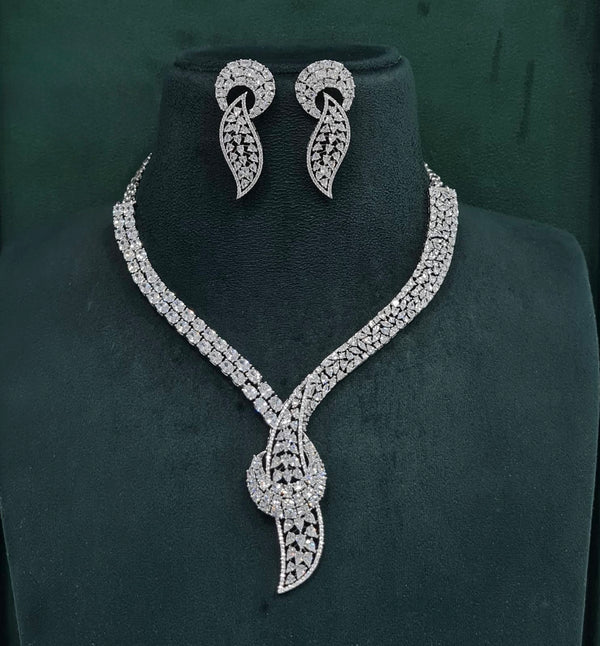 Cz Necklace 10338