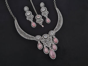 Cz Necklace 10257