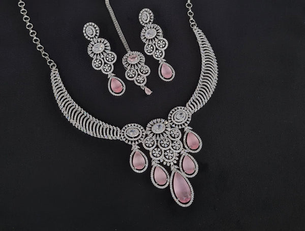 Cz Necklace 10257