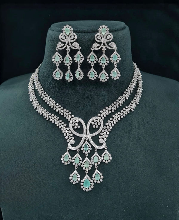 Cz Necklace 07509