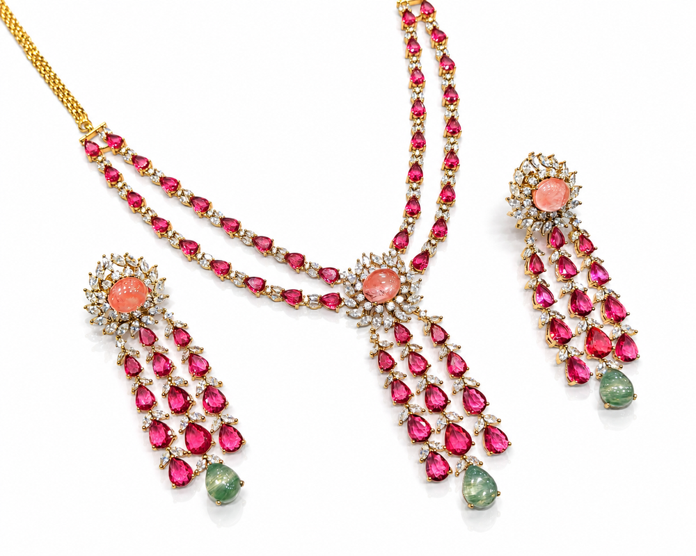 Cz Necklace 10310