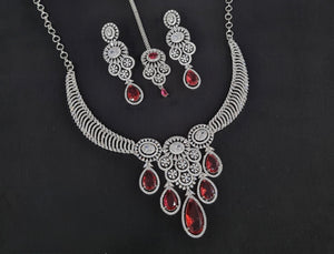 Cz Necklace 10257