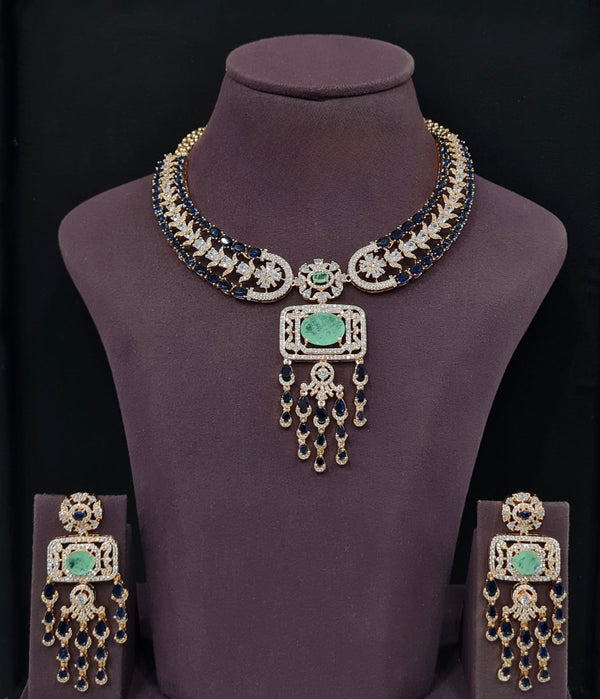 Cz Necklace 11102