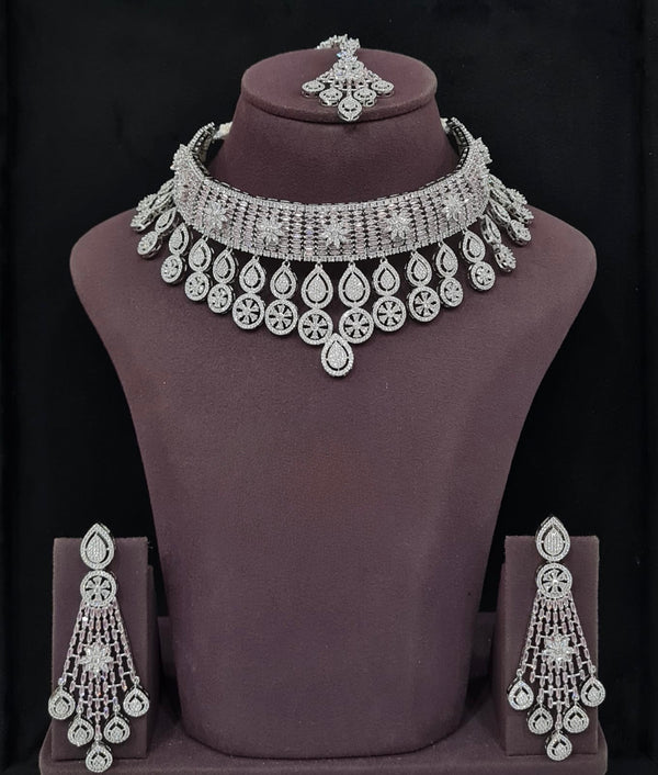 Cz Necklace 11406