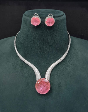 Cz Necklace 10137