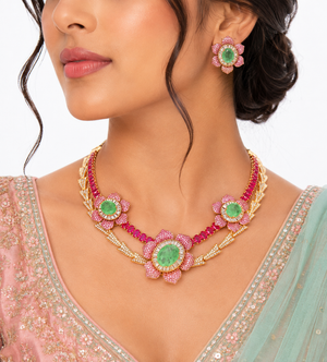 Cz Necklace 10245