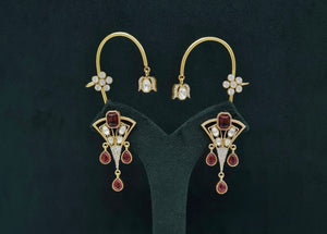 Kundan Earcuff 07866
