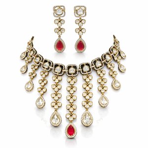 Kundan Necklace 08904