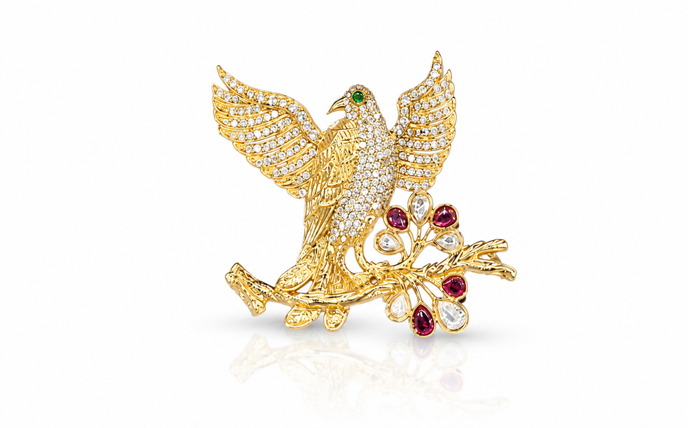 Majestic Bird Brooch 11257