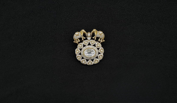 Kundan Brooch 11444