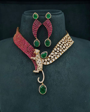 Kundan Necklace 08218