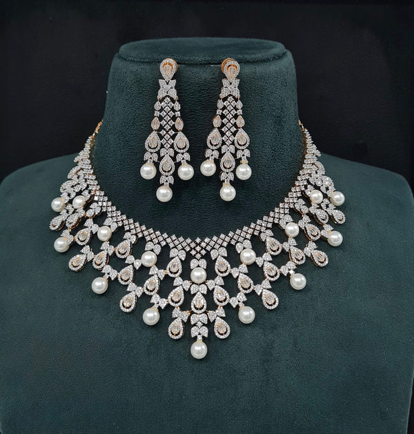 Cz Necklace 10106